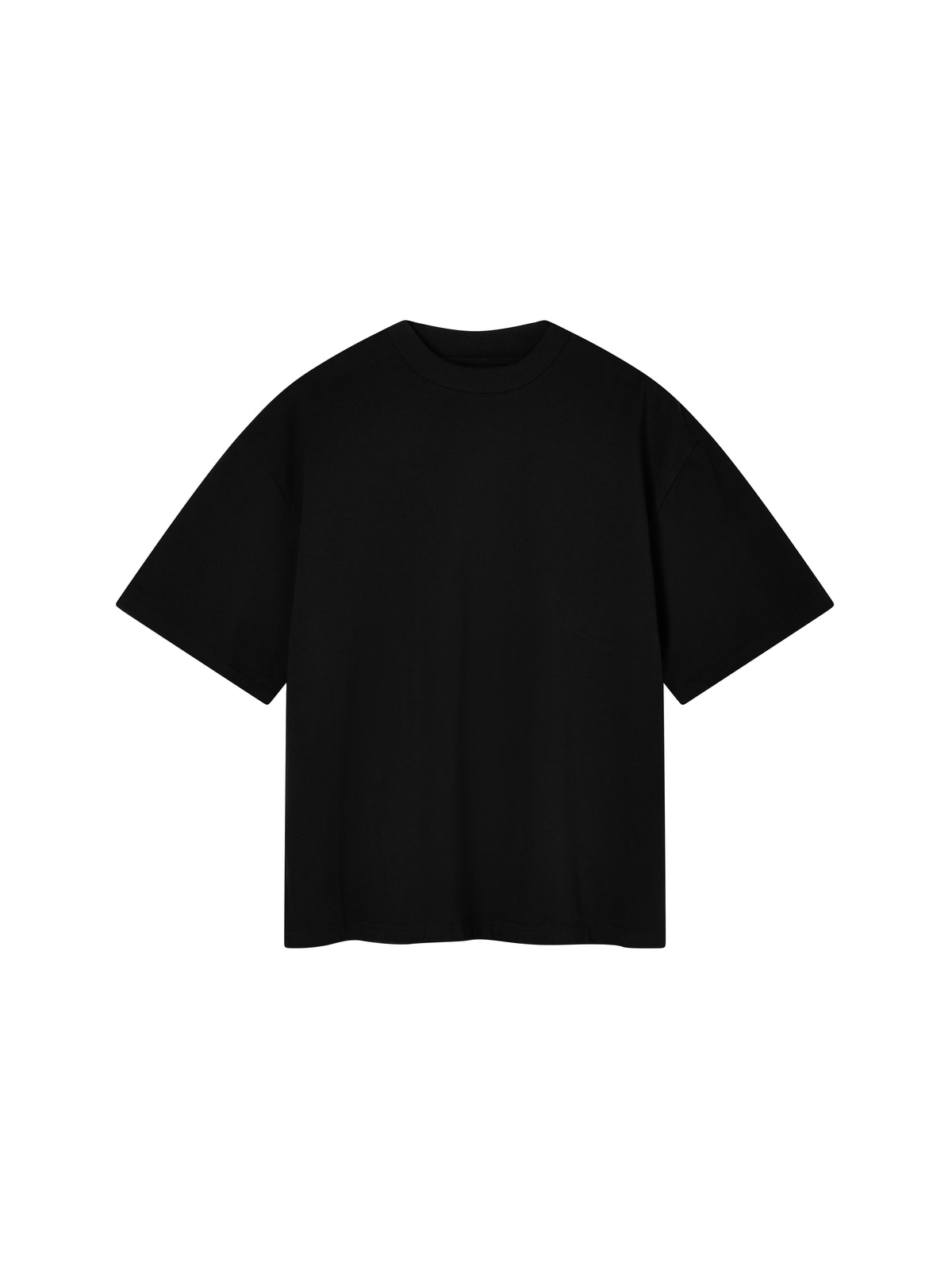 BLANK BLACK TEE